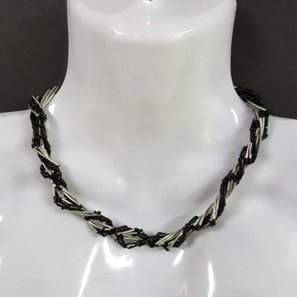 Classic Long Multi-Strand Necklace
